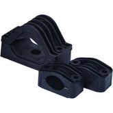 Single rigid plastic clamp 36-52 mm